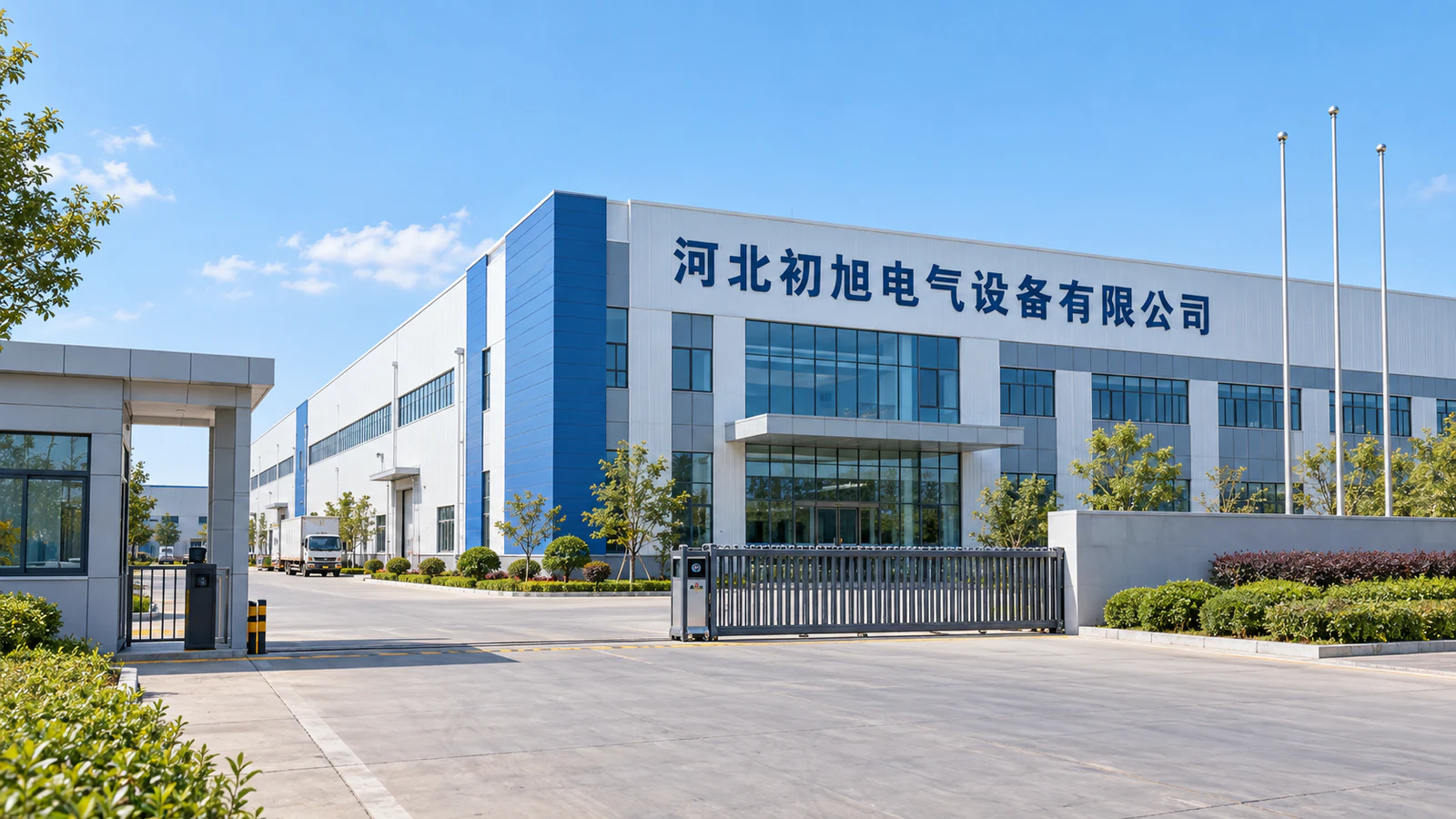 河北初旭电气设备有限公司厂区门前形象展示